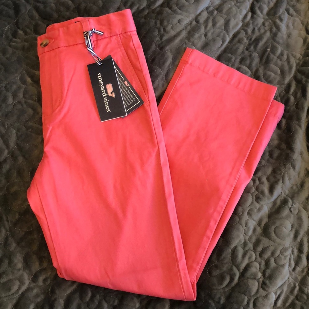 NWT Boys vineyard vines breaker pants size 10